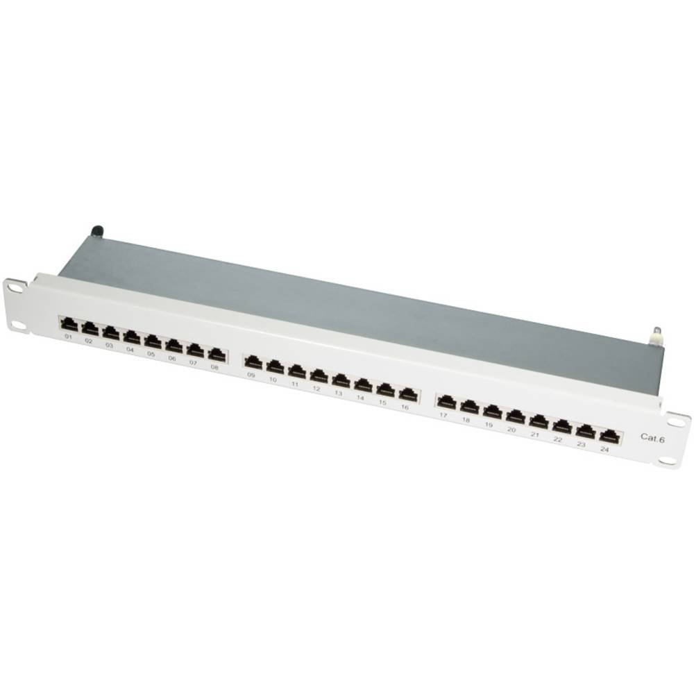 Logilink Panneau de Brassage 24 Ports NP0040 Cat 6 1 UH