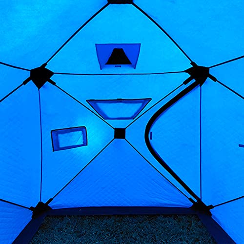 Carpa de pesca en hielo para 5-8 personas, tamaño grande miniatura 3