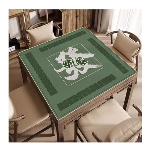Tapete para mesa de Mahjong, terciopelo cuadrado 85x85 cm miniatura 2
