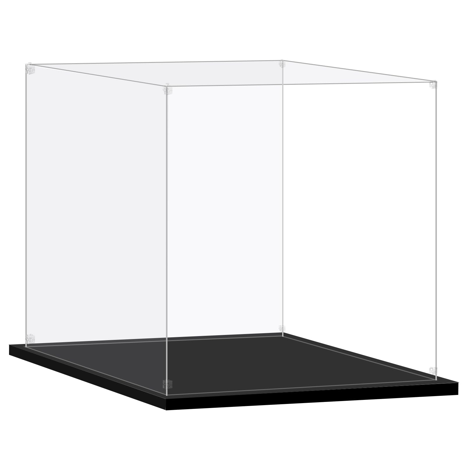 Acrylic Display Case 15.2Lx13.7Wx11.7H (38.8x34.8x29.7cm) , Dustproof Clear Display Box, ONLY Display Case