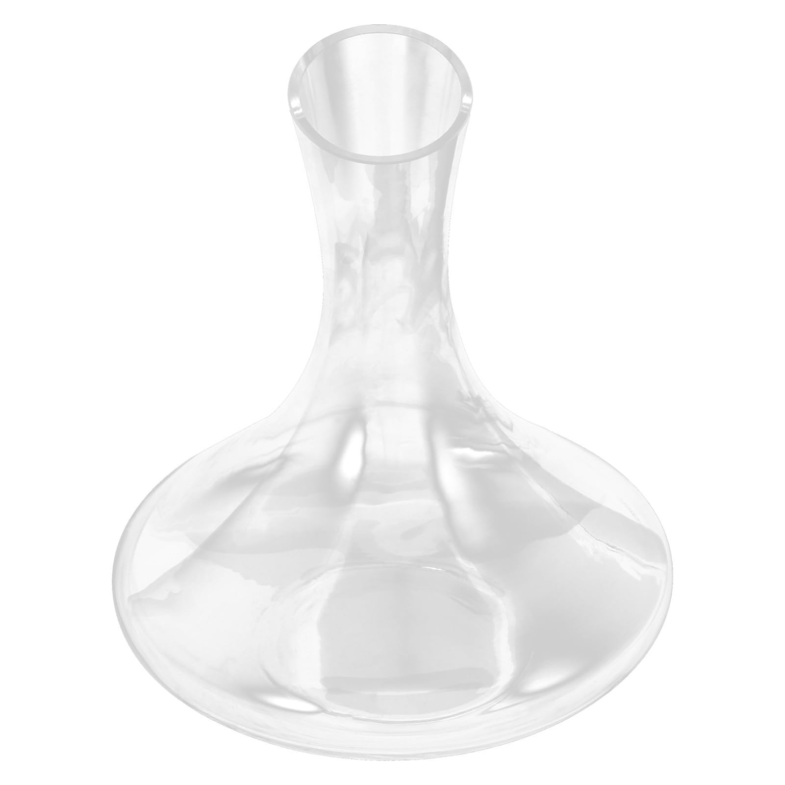 Cabilock Carafe en Verre sans Plomb 1520 Ml Carafon à Vin Transparent Décanter pour Vin Rouge Dégustation Élégant Design Usage Domestique