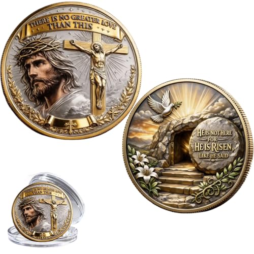 Amazon.com: No Greater Love Resurrection Commemorative Coin