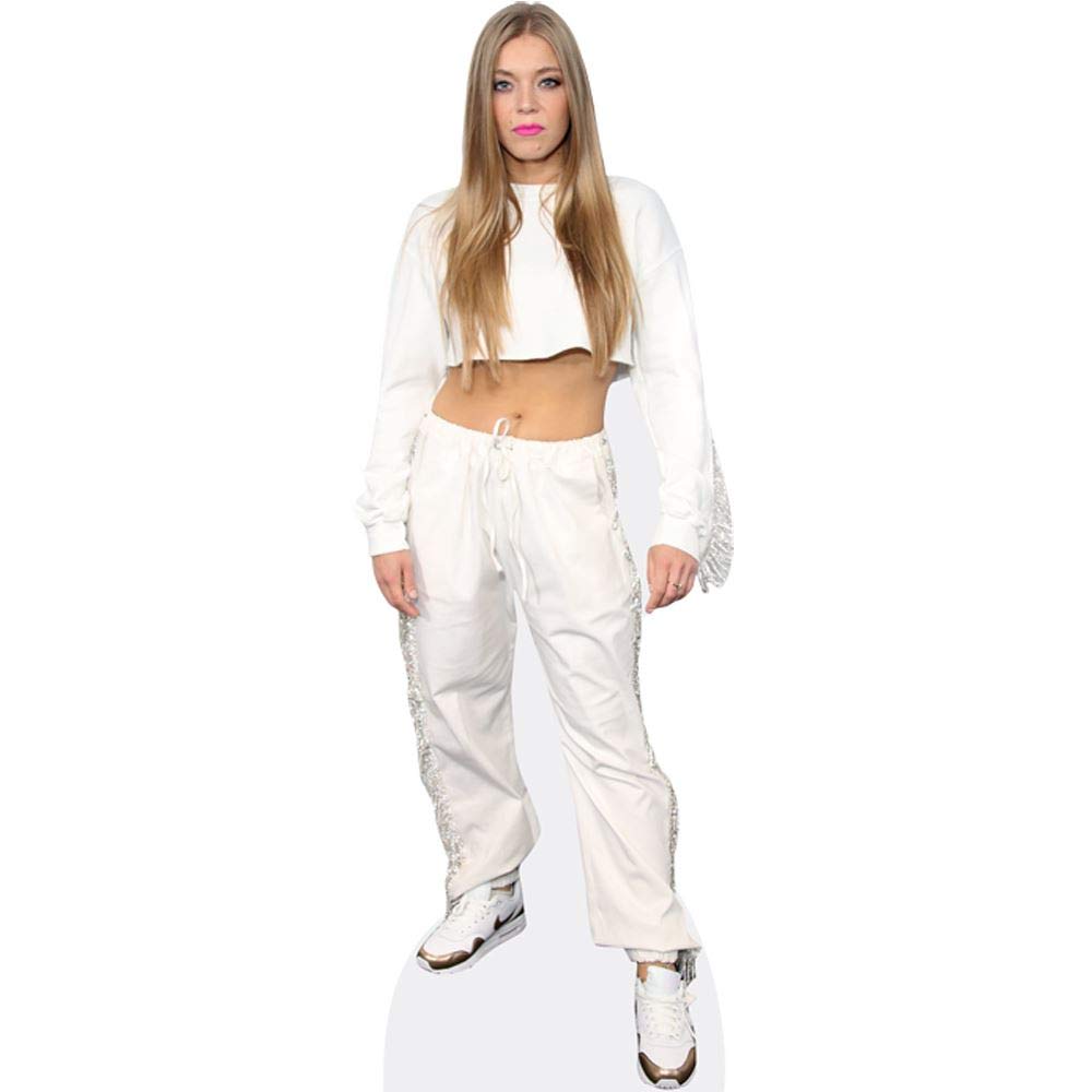 Becky Hill (White Outfit) Mini Size Cutout