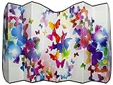 Custom Accessories 17262 Solar Shield Butterfly Folding Sundshade, 28.5-Inches x 58-Inches