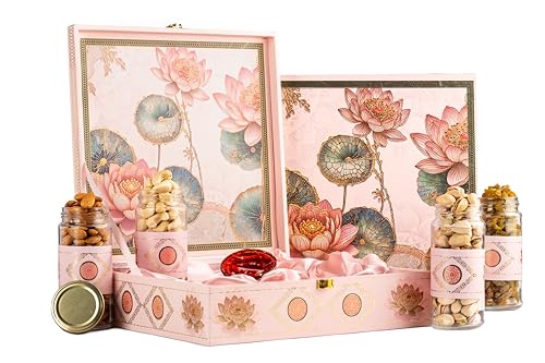 Image of Browntree Royal-4P-480g|Fresh & Healthy Dry Fruits and Nuts for Coworkers,Relatives&Friends | Almond, Cashewnut, Salt Pista, Kishmish | Ideal gift box for all celebration | Premium Designer Gift Box | Elegant Festive Gift Pack