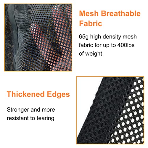 Osseph Triangle Hammock, 13 Ft Multi Person Hammock With 3 Tighteners, Camping Hammock 3 Point Design Capable Of Holding 400Lbs For Adults Travel Outdoor Camping（157In, Black） #TOP2