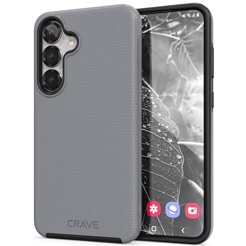 Image of Crave Compatible with Samsung Galaxy S25 Plus Case, Shockproof Protection Dual Layer Case for Samsung Galaxy S25 Plus (6.7 inch) - Slate