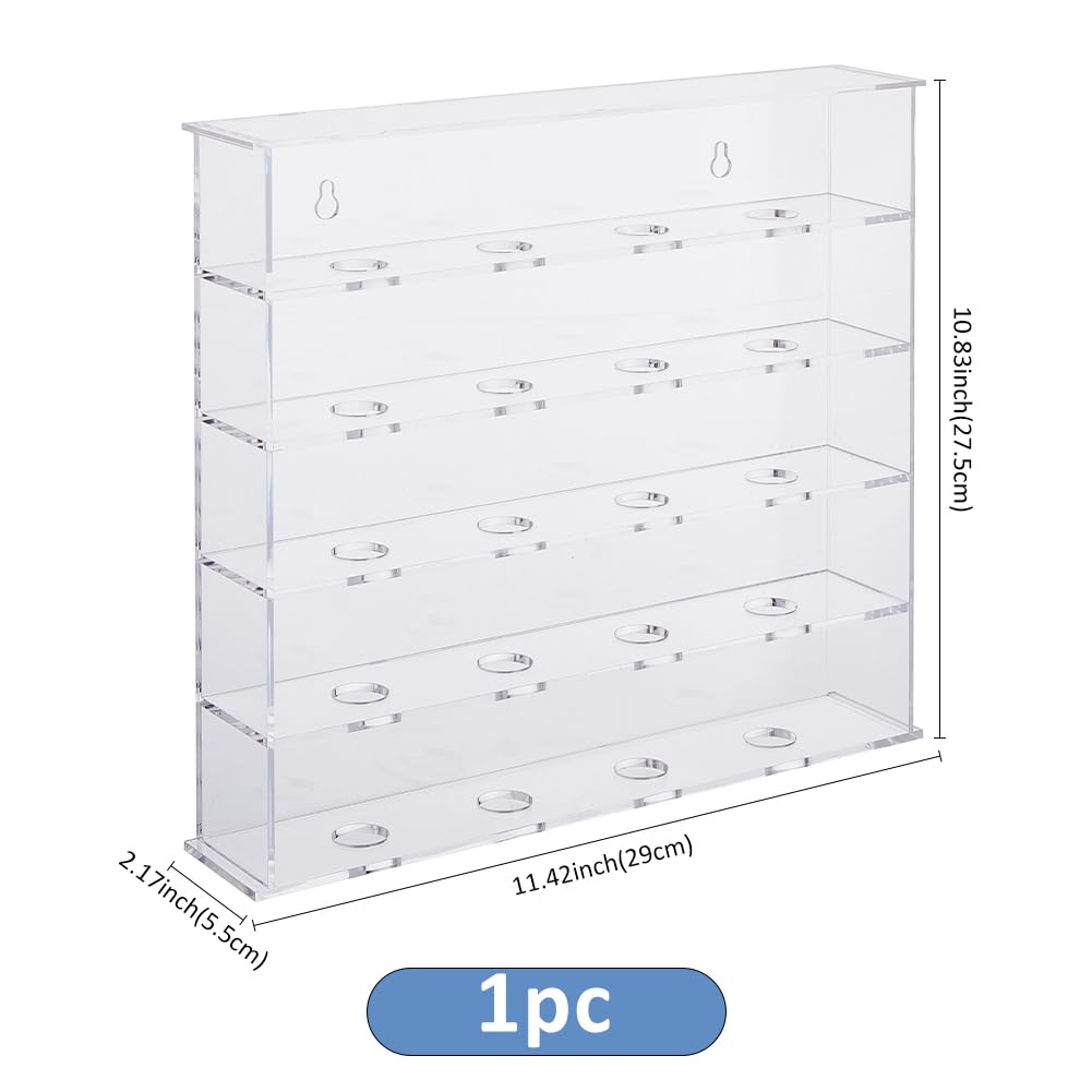 SUPERFINDINGS 1 Set Porte-balles de Golf montable Collection de balles de Golf Vitrine Acrylique Présentoir Transparent Présentoir Suspendu pour vitrine de Magasin