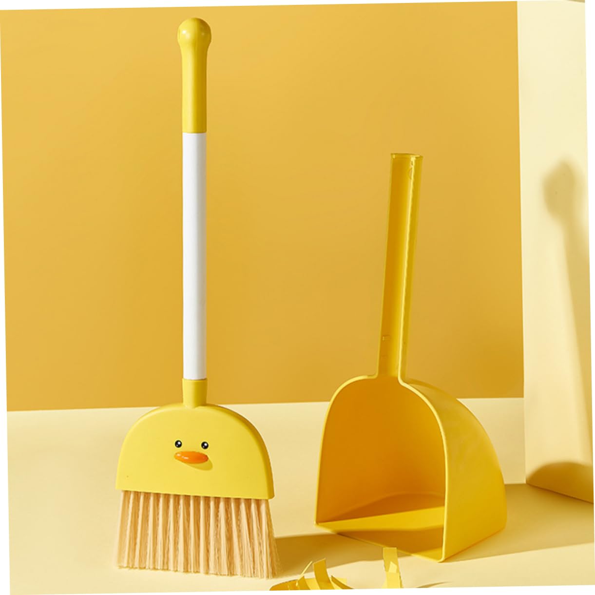Ipetboom Strumenti Per Pulizia Per Ragazzo Ragazza Ragazza Include Scopa Paletta e Panno Piccoli Strumenti Per Igiene Domestica Per Apprendimento Delle Facc