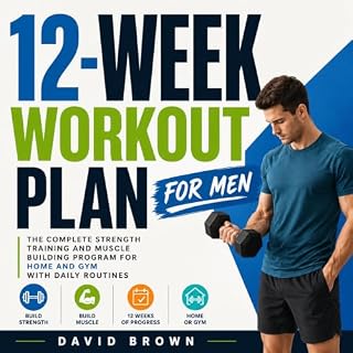 12-Week Workout Plan for Men cover art