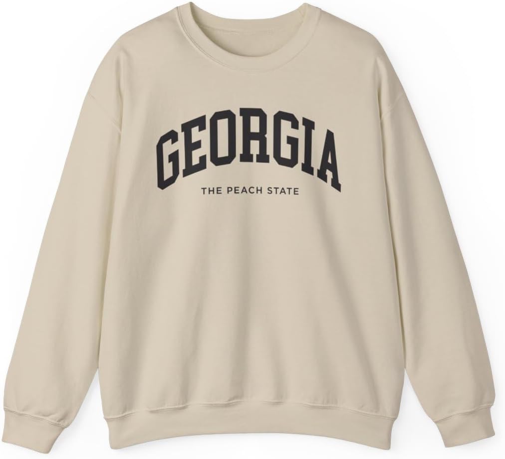 Georgia Adult Unisex Crewneck Sweatshirt