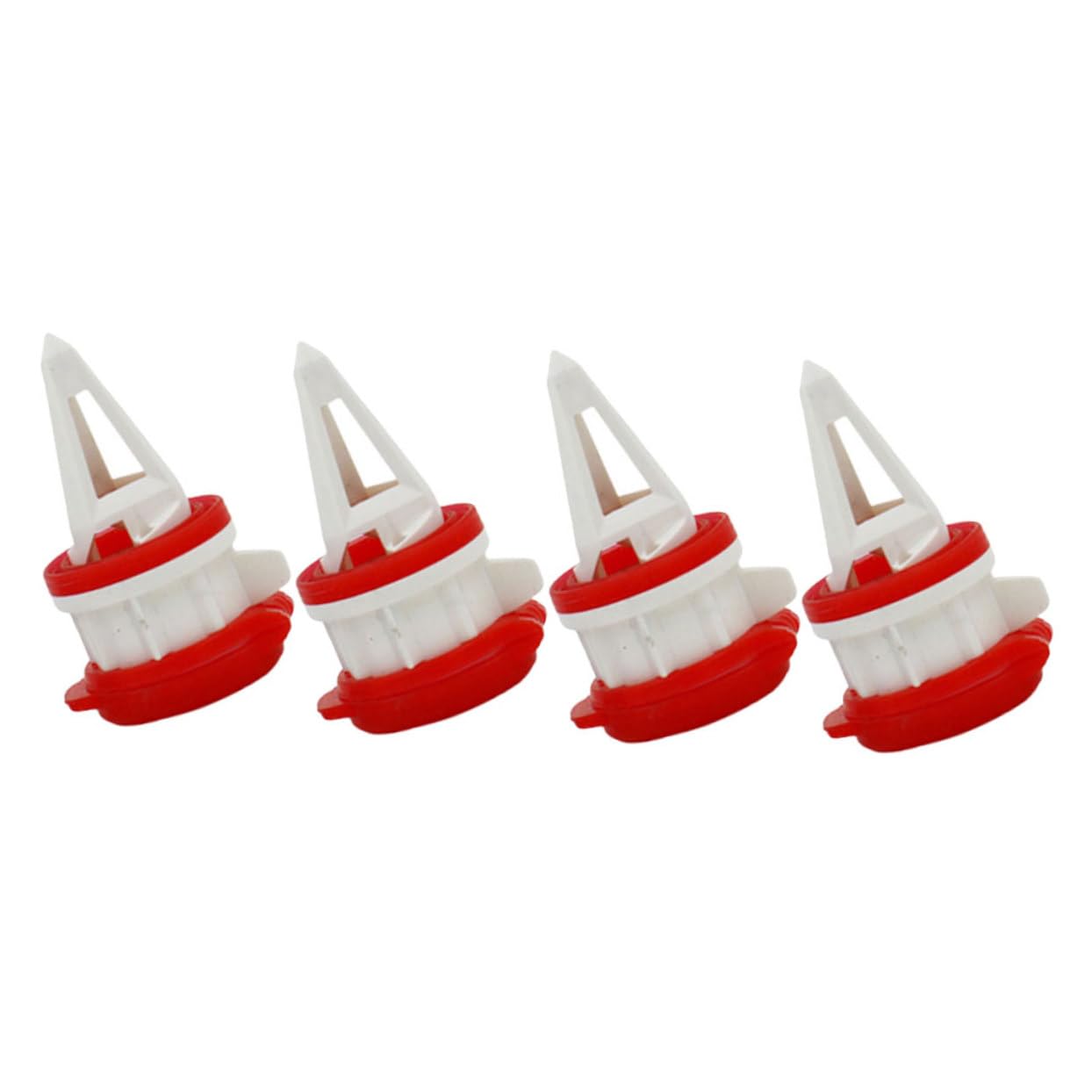 Cabilock 4Pcs Juice Milk Drinks Diverter Convenient Extension Mouth Box Dispenser for Easy Pouring for Boxed Beverages and Design present Option