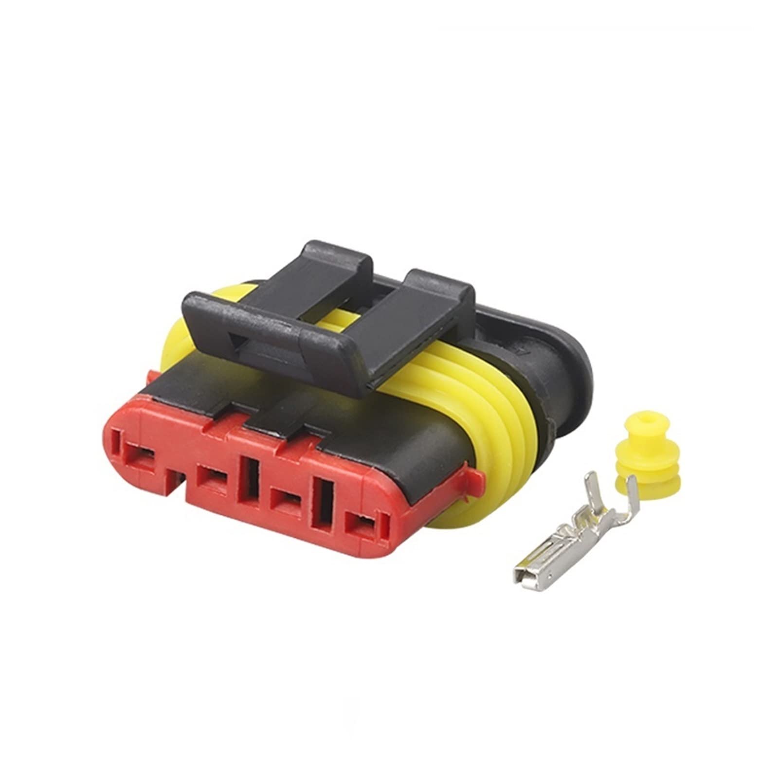 Amazon.co.jp: Qingqing Store 4ピンTyco AMP Superseal自動車用