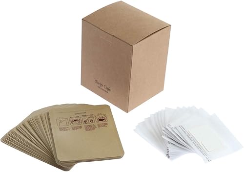 Miniatura 4 de 105pcs Desechables Colgantes Oído Bolsas de Café de Goteo Portátil Bolsas de Filtro de Café