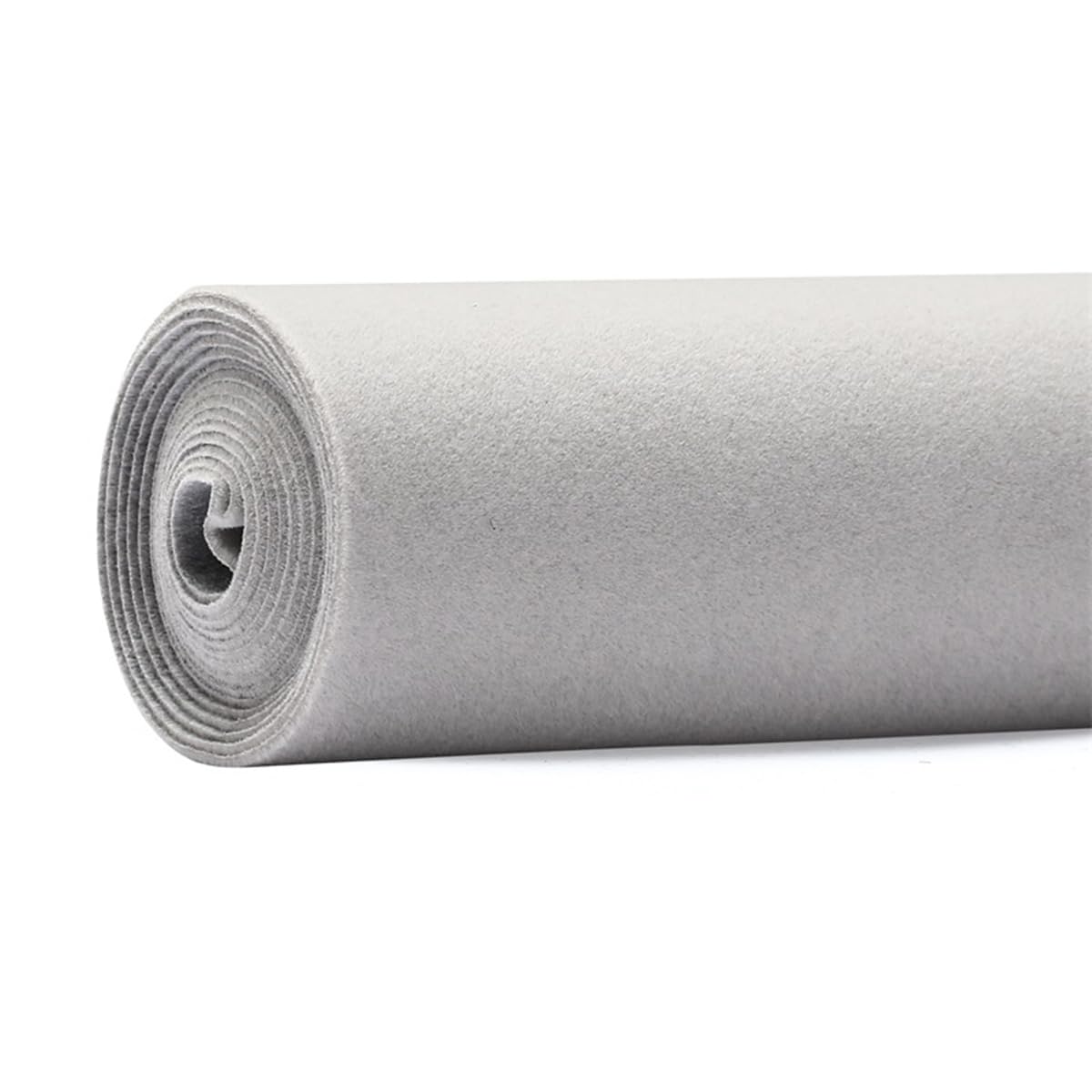 Self-Adhesive Velvet Fabric Sticky Flocking Fabric 59 * 19.68 inches for DIY Projects(13light Gray)