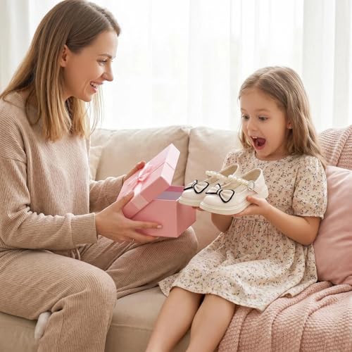 Image of Girls Mary Janes Shoes Toddler Dress Shoe School Uniform Oxford Flats | Elegance Comfort Cute Sweet Functional Sturdy Fit Widen Soft cushioned Non-slip Party Wedding Christmas Easter Gifts