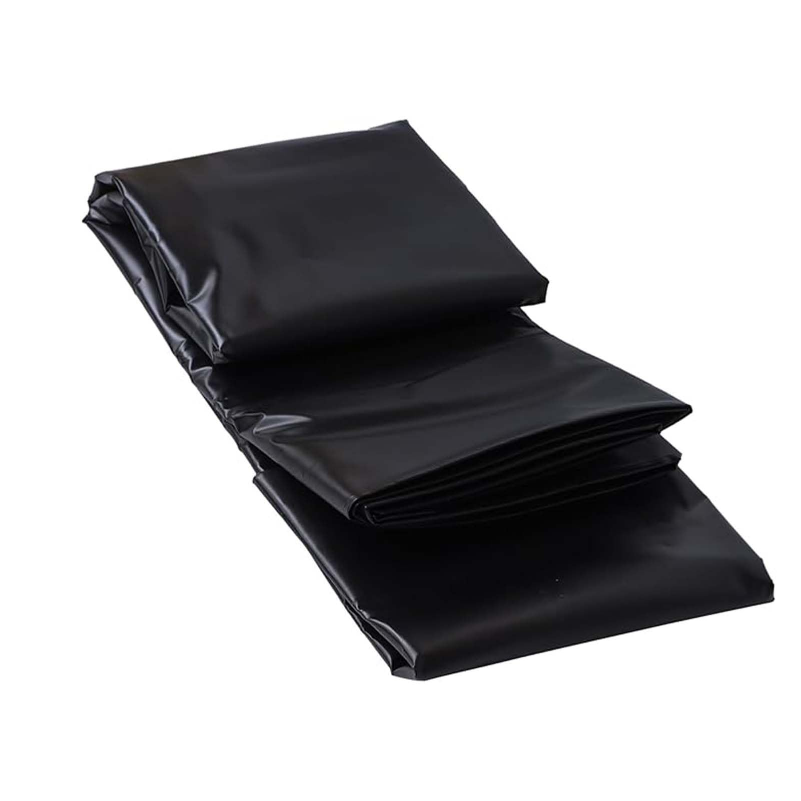 Fodera in HDPE per impieghi gravosi Fodere per Piccoli stagni Pellicola Impermeabile Pieghevole Nera Membrana Impermeabile Flessibile per stagni per stagni(6x10m)