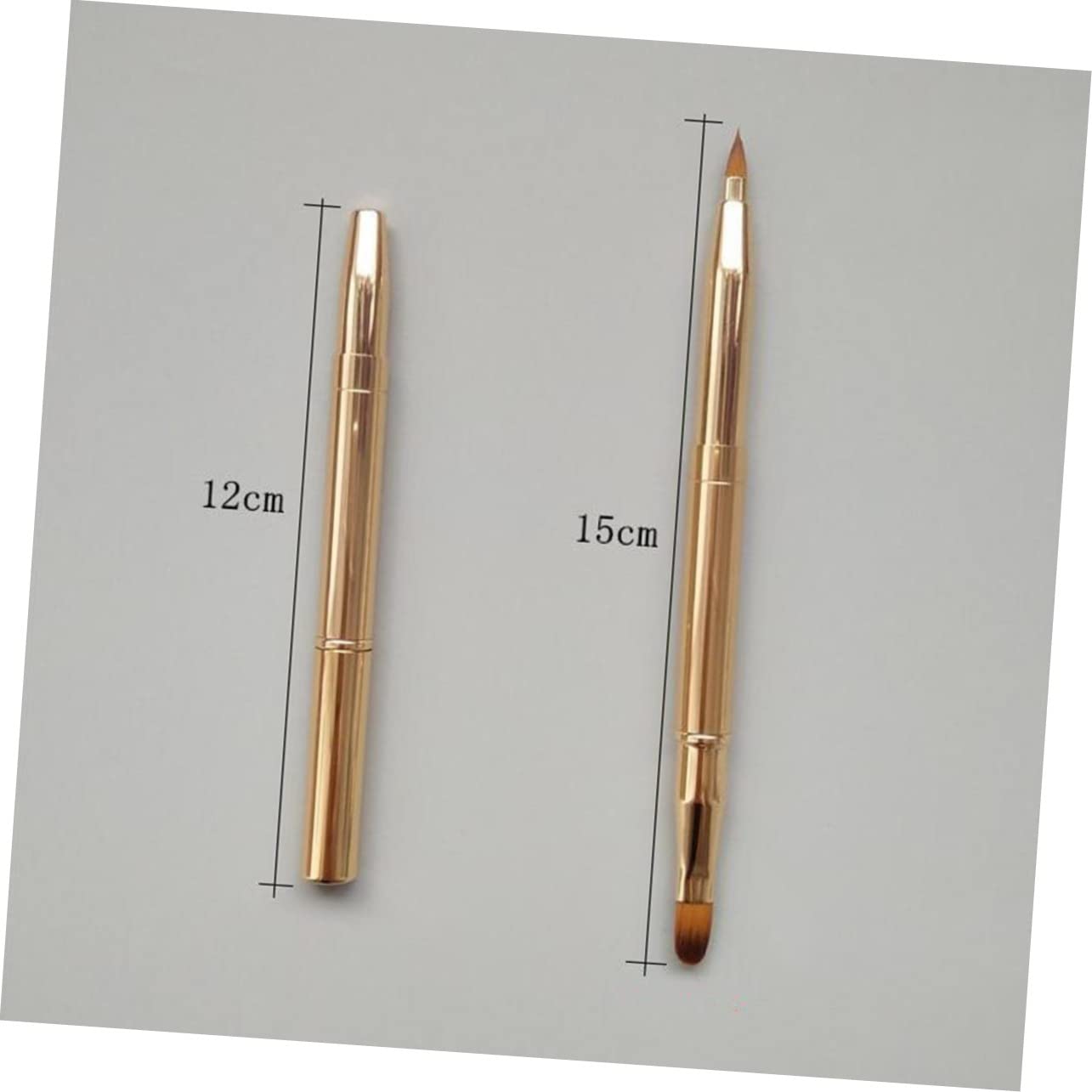 SHERCHPRY 3pcs Lip Brush Retractable Apply Makeup Lipstick Wands Face Lip Gloss Applicator Lip Gloss Brush