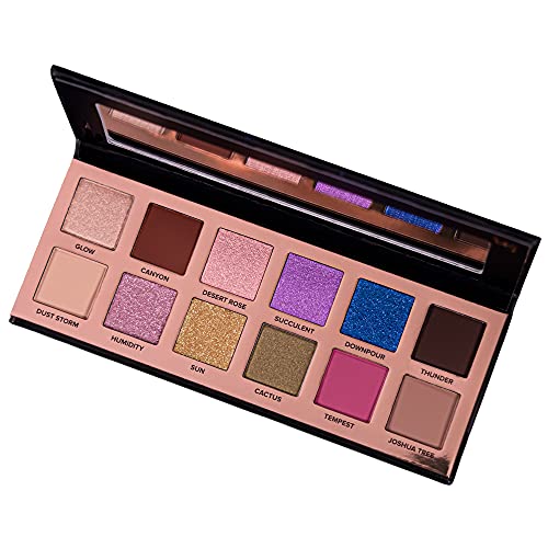 Whats Up Beauty - Desert Monsoon Eyeshadow Palette Talc Free Clean Cruelty Free Made In Italy Makeup #TOP3