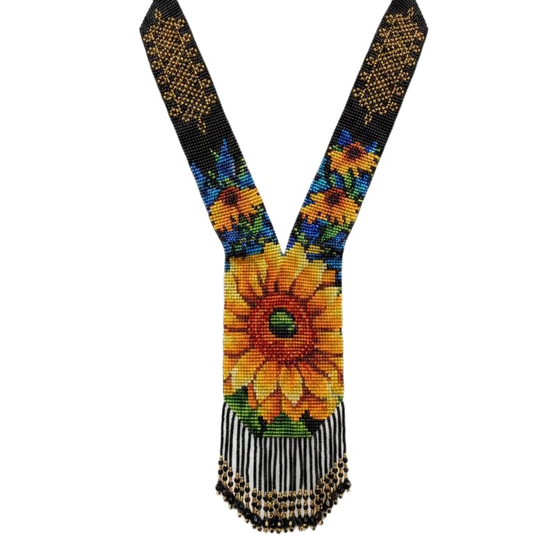 Collier ukrainien gerdan fait main, portez un symbole d'espoir et de tradition