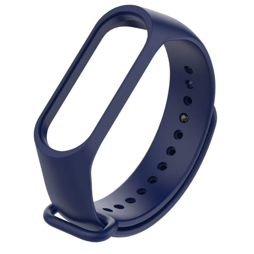 BKNSmart Watch Band Strap Activity Tracker for Xiaomi MI Band 3 & Band 4 (Navy Blue)