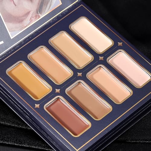 Livre de maquillage complet avec fard à joues pour look de fête