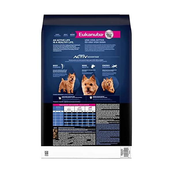 EUKANUBA Senior Small Breed Dog Food 15 Pounds EUKANUBA Senior Small Breed Dog Food 15 Pounds