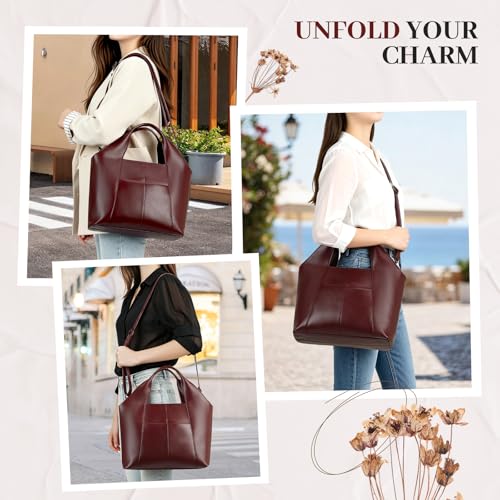 Image of Purses for Women Medium Satchel Handbags Shoulder Hobo Bag