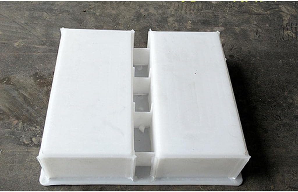 DIY 5Pcs Driveway Paving Path Brick Patio Concrete Mould Garden Walk Maker