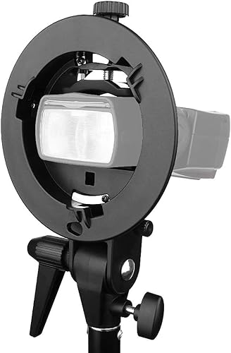 Miniatura 2 de Godox Soporte tipo S Bowens Mount Holder con 20 piezas de filtro de luz de gel para Speedlite Flash Snoot Softbox Honeycomb