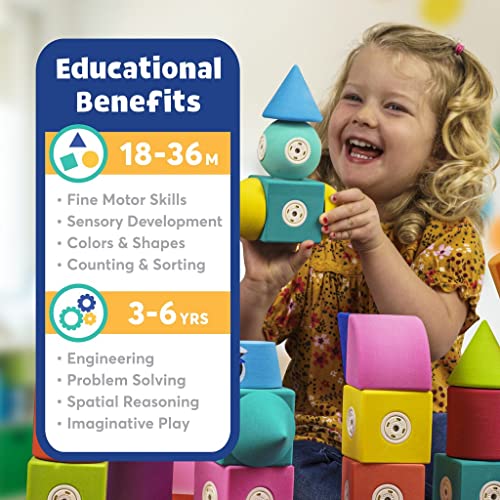 Blockaroo - Block magnetico, gioco educativo per i...