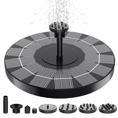 Solar Powered Bird Bath Fountain