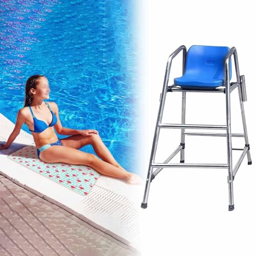 Siège d'observation surélevé pour arbitre et sauveteur de piscine