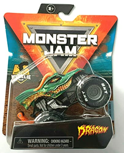 MonsterJam Dragon Wheelie Series 21 1:64 miniatura 1