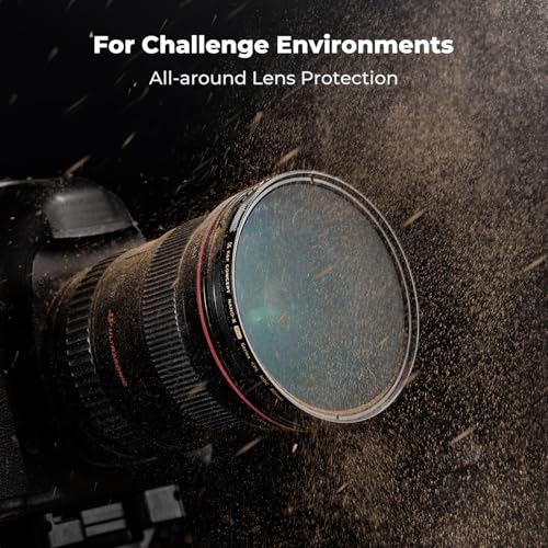 K&F CONCEPT 67mm Circular Polarizers Filter Super Slim with 36 Multi-Layer Coatings, High Definition Circular Polarizing Filter (CPL) Camera Lens Filter (Nano-X PRO Series)