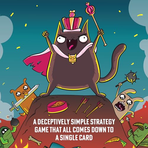 Exploding Kittens - Power Hungry Pets - 2-6 Players - Ages 7+ - 15 Minutes to Play - Strategic and Simple Card Game - Ideal for Party, Family Game Night, Kids and Adults - Image 3