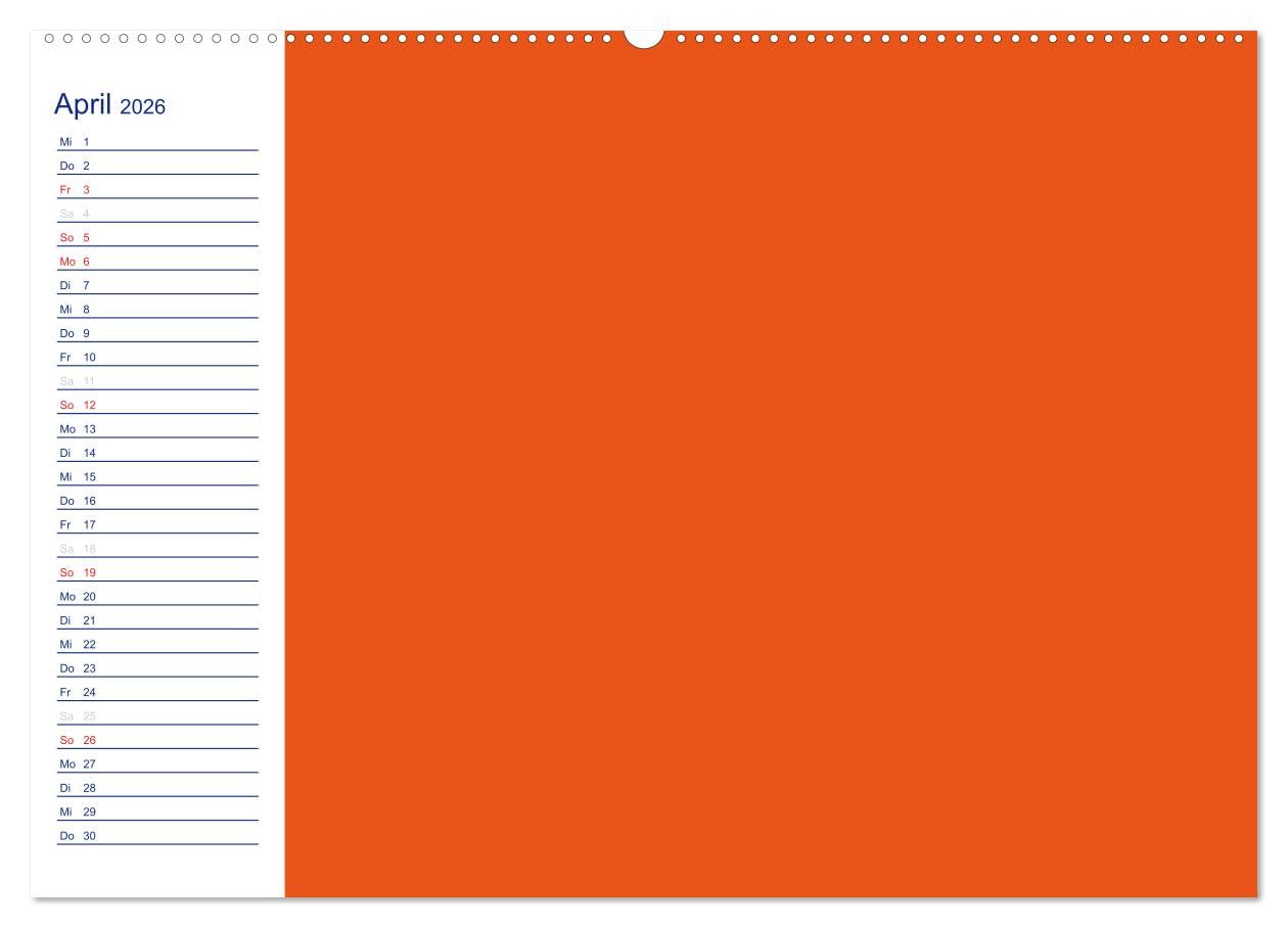 Farbiger Bastelkalender (hochwertiger Premium Wandkalender 2026 DIN A2 quer), Kunstdruck in Hochglanz: Basteln für die ganze Familie (CALVENDO Hobbys)