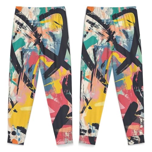 Abstract Graffiti ArtChildren's Home Pajamas, Simple And Versatile, Suitable for Daily Wear130CM3