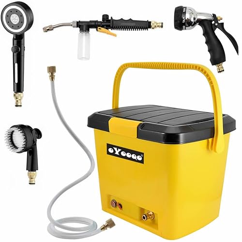 Ducha portátil, kit de enjuague profesional, ducha portátil, ducha eléctrica portátil, ducha portátil al aire libre, ducha de camping portátil,