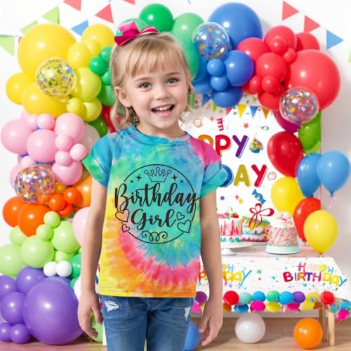 Image of Birthday Girls Shirt Kid It's Me Hi I'm The Birthday Girl It's Me 5-12Y | YHHR Birthday Shirts for Girls ,Bday Girl Shirt ,Its My Birthday Shirt Girl Graphic Tee ,Kids Bday Party Outfit 5-12 Years