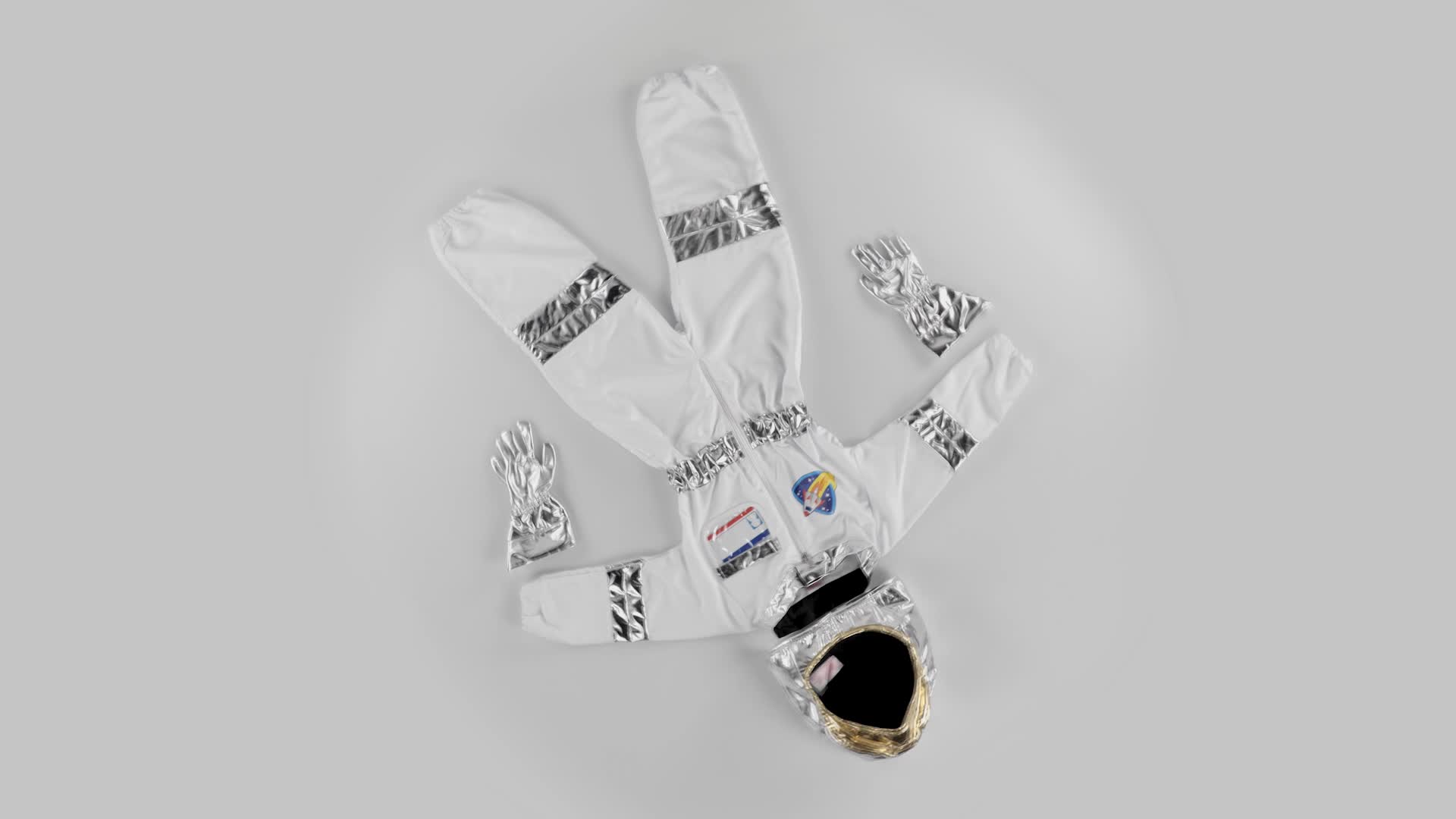 Melissa & Doug - Déguisement Astronaute - Costume Enfant Avec Accessoires Pour Jeu D'Imitation - Tenue Astronaute Pour Anniversaire Carnaval Halloween - Cadeau Enfant 3 Ans Et