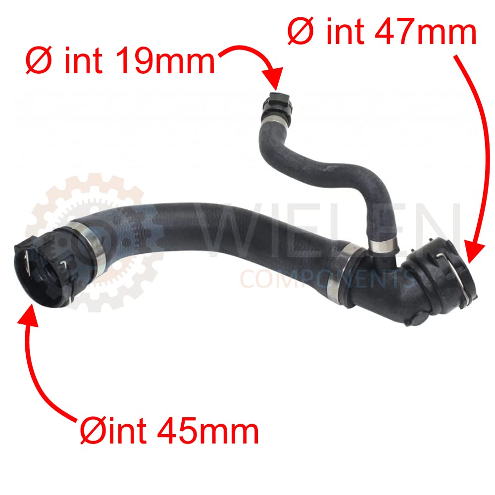 COMPATIBILE CON MANICOTTO RADIATORE TUBO ACQUA BMW 5 E39 535 540 7 E38 735 740 11537505228