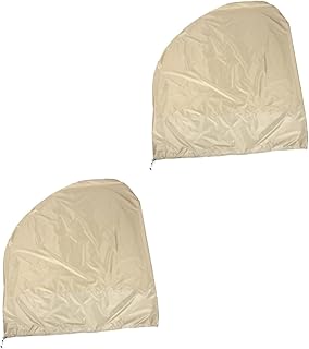 YARNOW 2 Peças De Capas De Sofá Resistentes À Água Para Cadeiras De Pendurar Ao Ar Livre Capas De Cadeiras De Pátio Capas De Cadeiras De Jardim Capas De Cadeiras De Jardim Para Pendurar