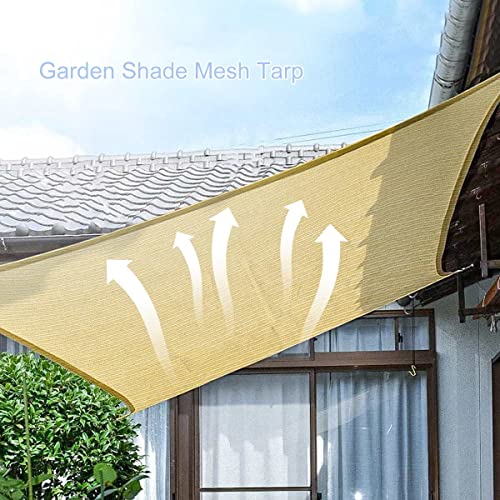 Schattiernetz 70% – Für Gewächshaus & Garten, 1,8 X 4,9 M, Mit Ösen, Aus HDPE