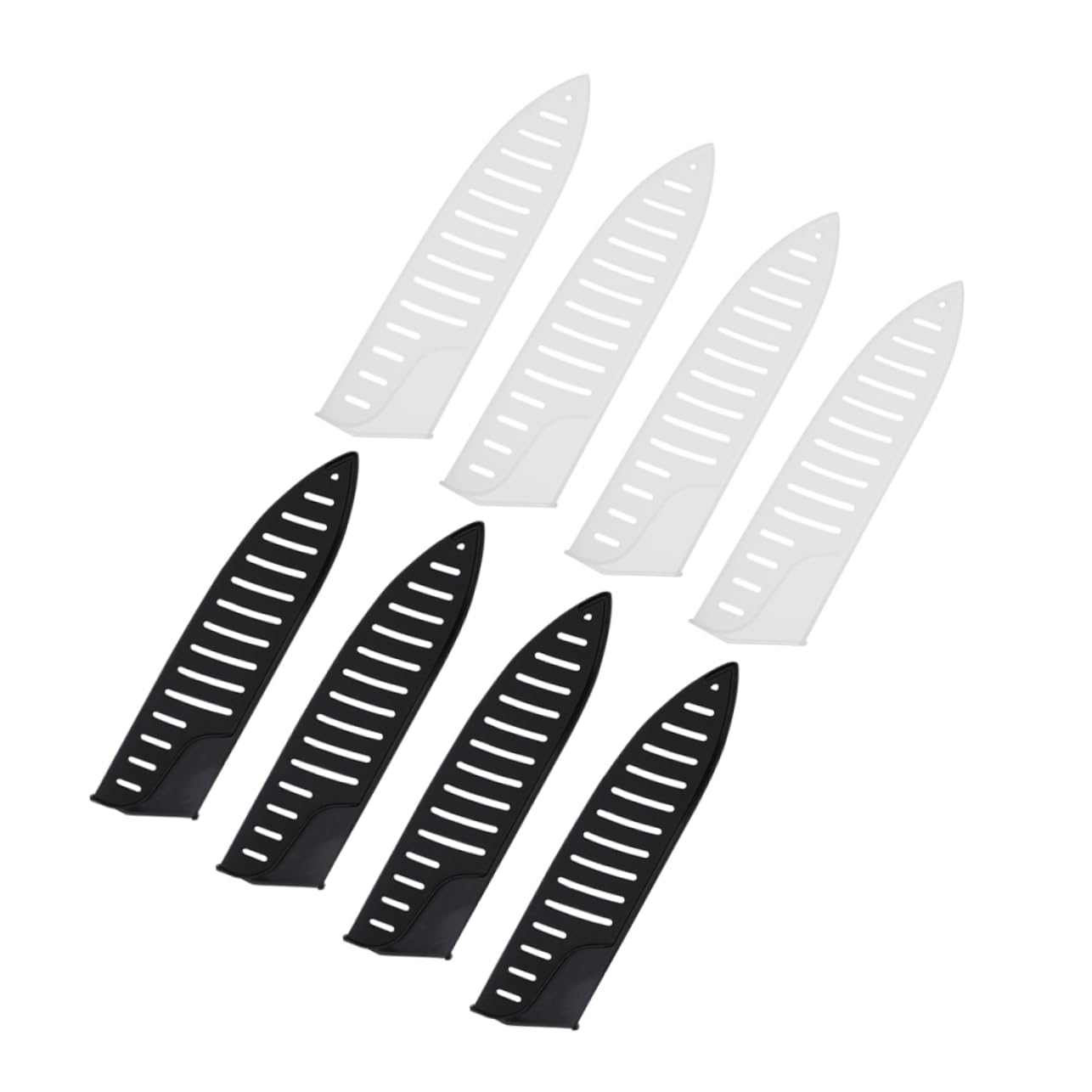 KICHOUSE 8pcs Kitchen Knife Covers Cutter Protectors for Chef Knives Bread Slicing and Utility Tools Prevent and Maintain Sharpness