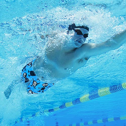 Bañador swim jammers de hombre estilo long racing training multicolor S 5