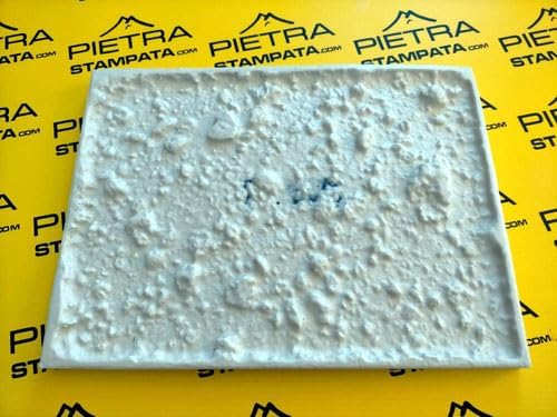 Vertical Concrete Stamp Polyurethane Texturing Mat "Chianca" Model, Approx. 40x30 cm - 15,7x11,8 inches.