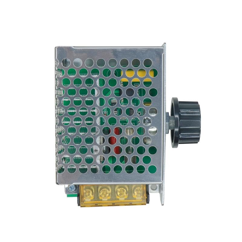 Image of Electronic Spices 4000W 220V AC Voltage Regulator & PWM Motor Speed Controller | High Power Dimmer for Fan & DIY Electronics