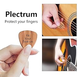 Médiators de Guitare en Bois Personnalisée, OXYEFE Boîte à Médiators Peut graver des Photos et du Texte ,Avec 3 Durable… - Les Beatles, Paul McCartney, John Lennon, RIngo Starr, George Harrison Médiators de Guitare en Bois Personnalisée, OXYEFE Boîte à Médiators Peut graver des Photos et du Texte ,Avec 3 Durable… – Image 4