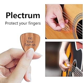 Médiators de Guitare en Bois Personnalisée, OXYEFE Boîte à Médiators Peut graver des Photos et du Texte ,Avec 3 Durable… - Les Beatles, Paul McCartney, John Lennon, RIngo Starr, George Harrison Médiators de Guitare en Bois Personnalisée, OXYEFE Boîte à Médiators Peut graver des Photos et du Texte ,Avec 3 Durable… – Image 4